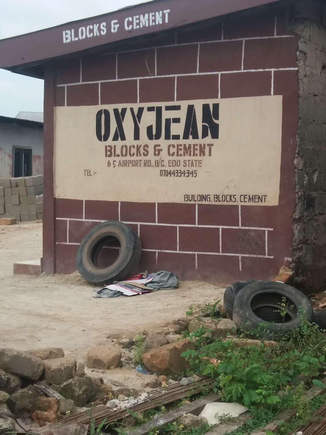 Oxygen Blocks and Cement Depot