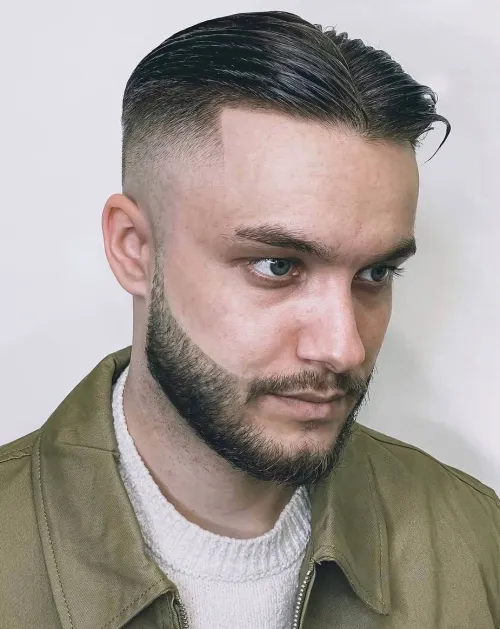 Picture of a guy rocking the high fade haircut