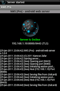 kWS Pro (Android Web Server) apk Review