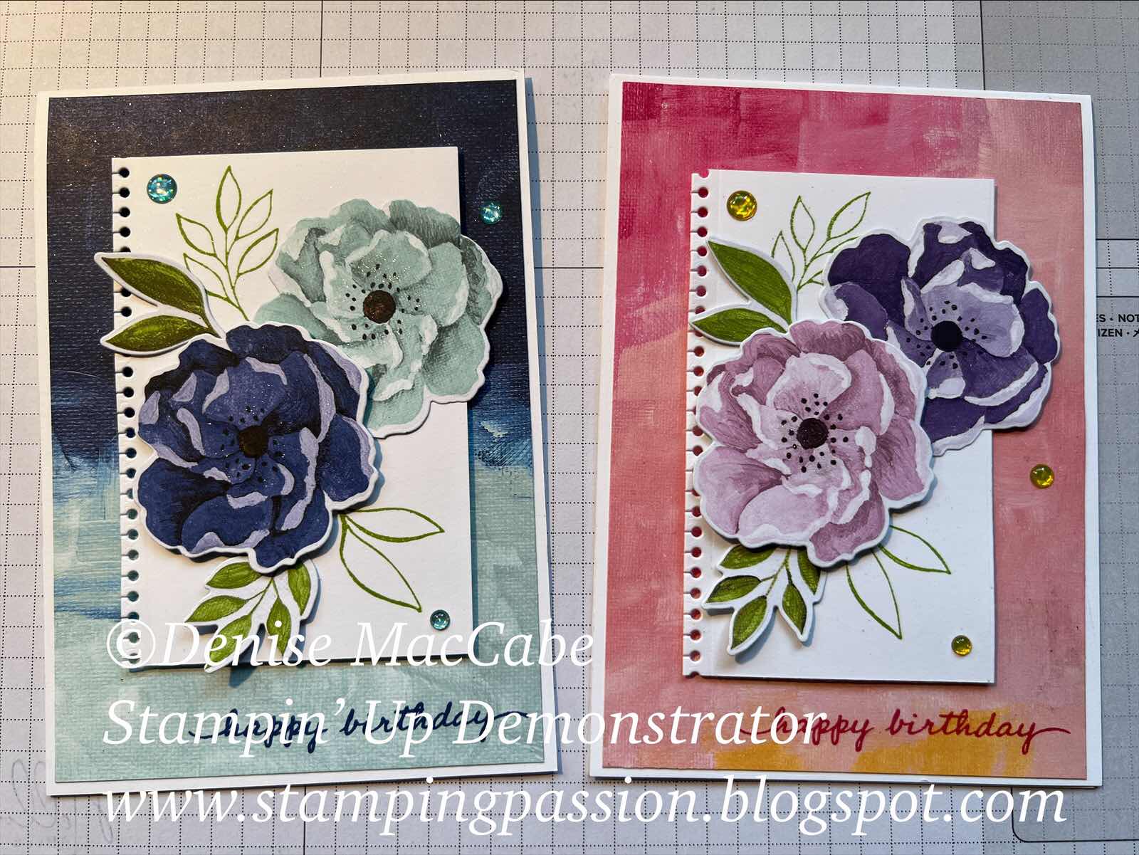 Stamping Passion: Card and a Cuppa - Hues of Happiness Suite