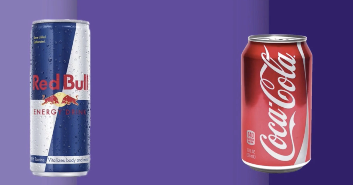 Pricing messaging shapes perceived value, yet Redbull charges 3x more than Coca Cola.