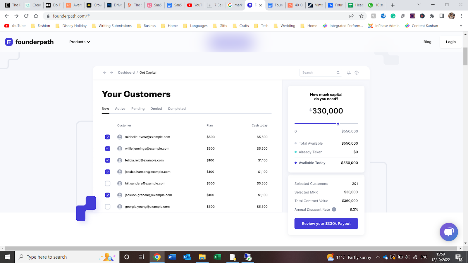 saas product business plan