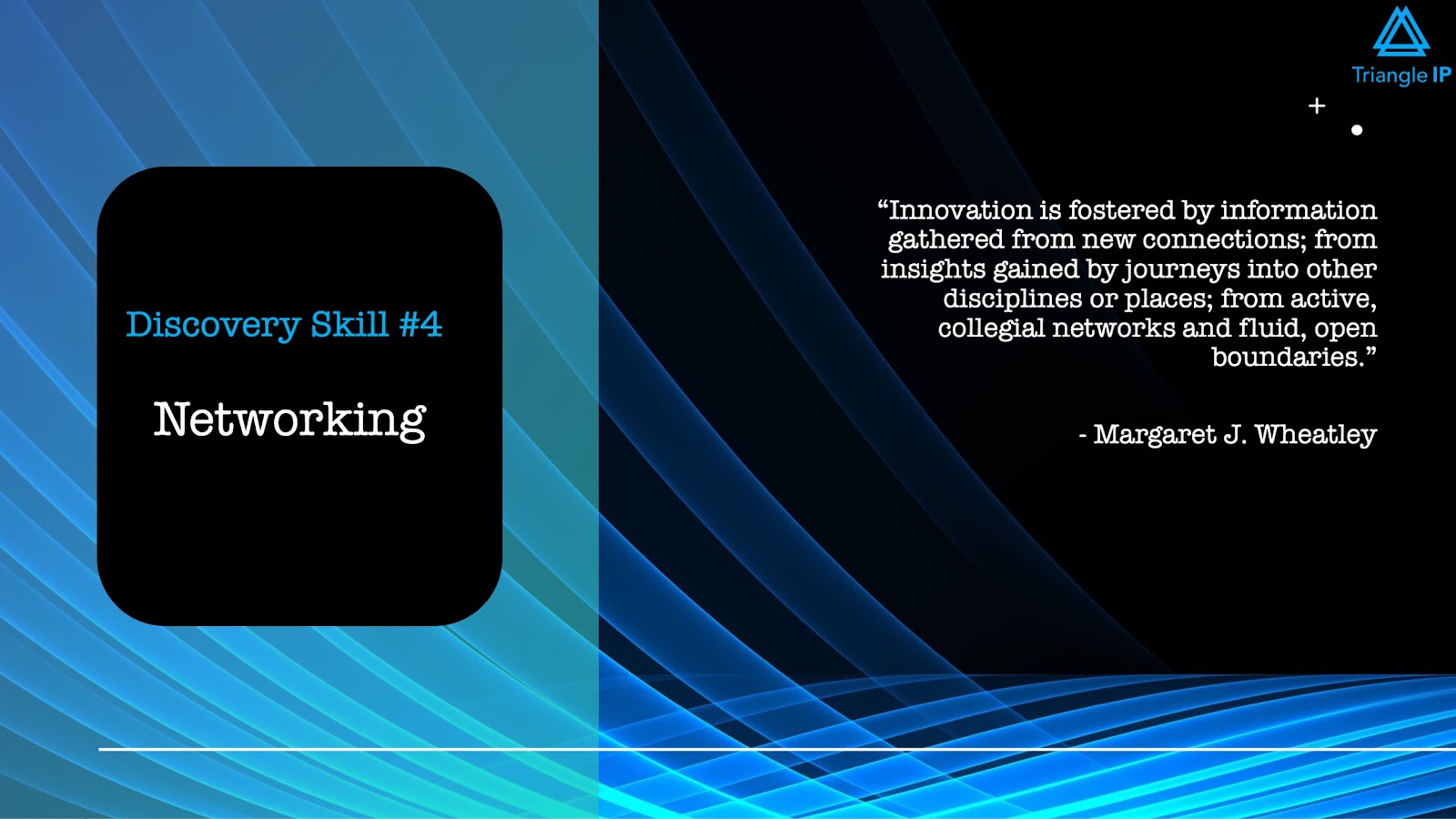 Disruptive Innovators | Discovery Skill #4 Networking