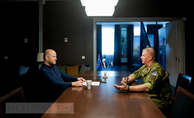 Командир Союза обороны Эстонии (Кайтселийт) бригадный генерал Рихо Юхтеги: Ваши войска сделали большой шаг вперед 04