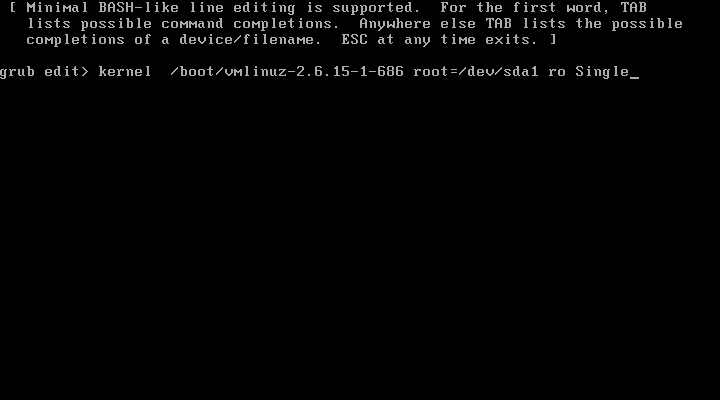 http://www.cyberciti.biz/faqs/uploaded_images/grub-single-user-mode-append-singlel-716957.png