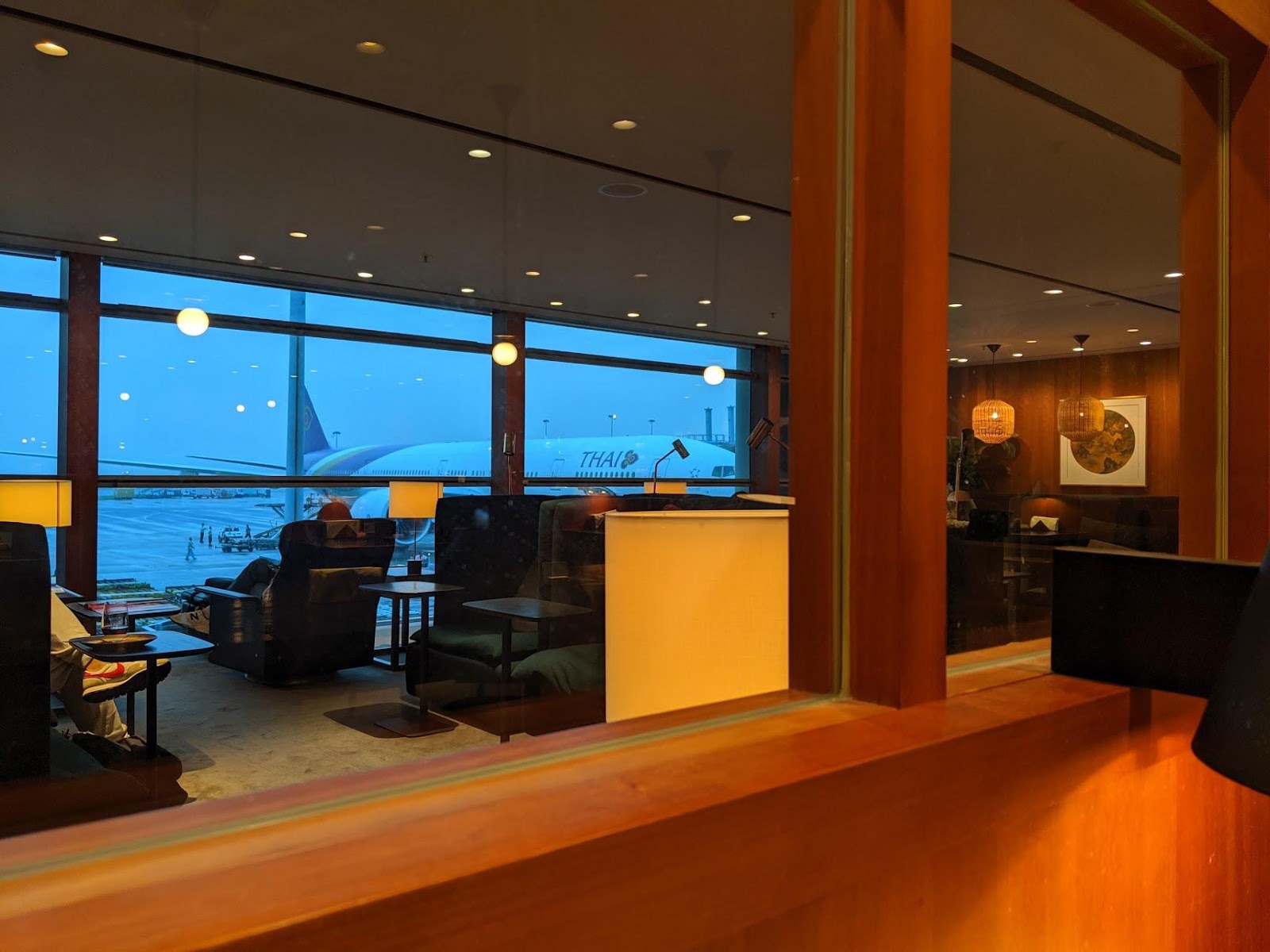 The Pier Business Class Lounge View