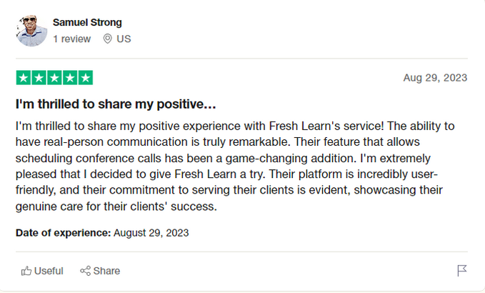 FreshLearn review