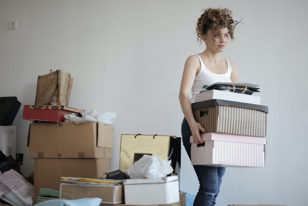 moving house tip: declutter