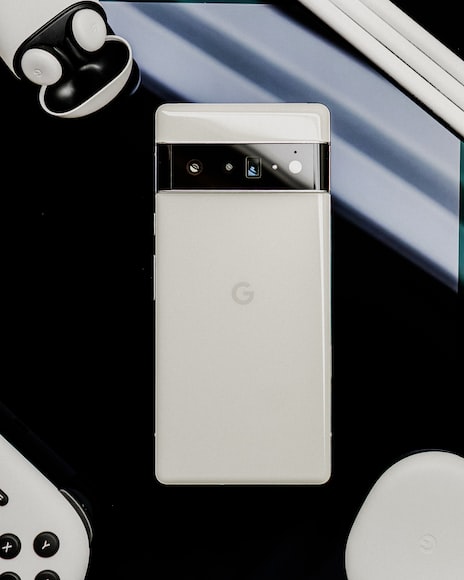 This image shows the Google Pixel 6 Pro.