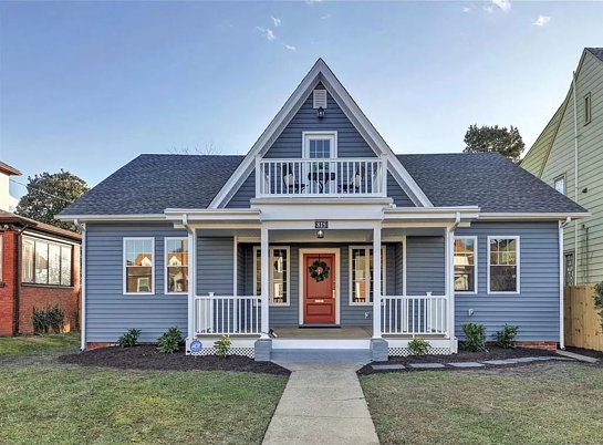 Rehabbed cape cod in Richmond, VA.