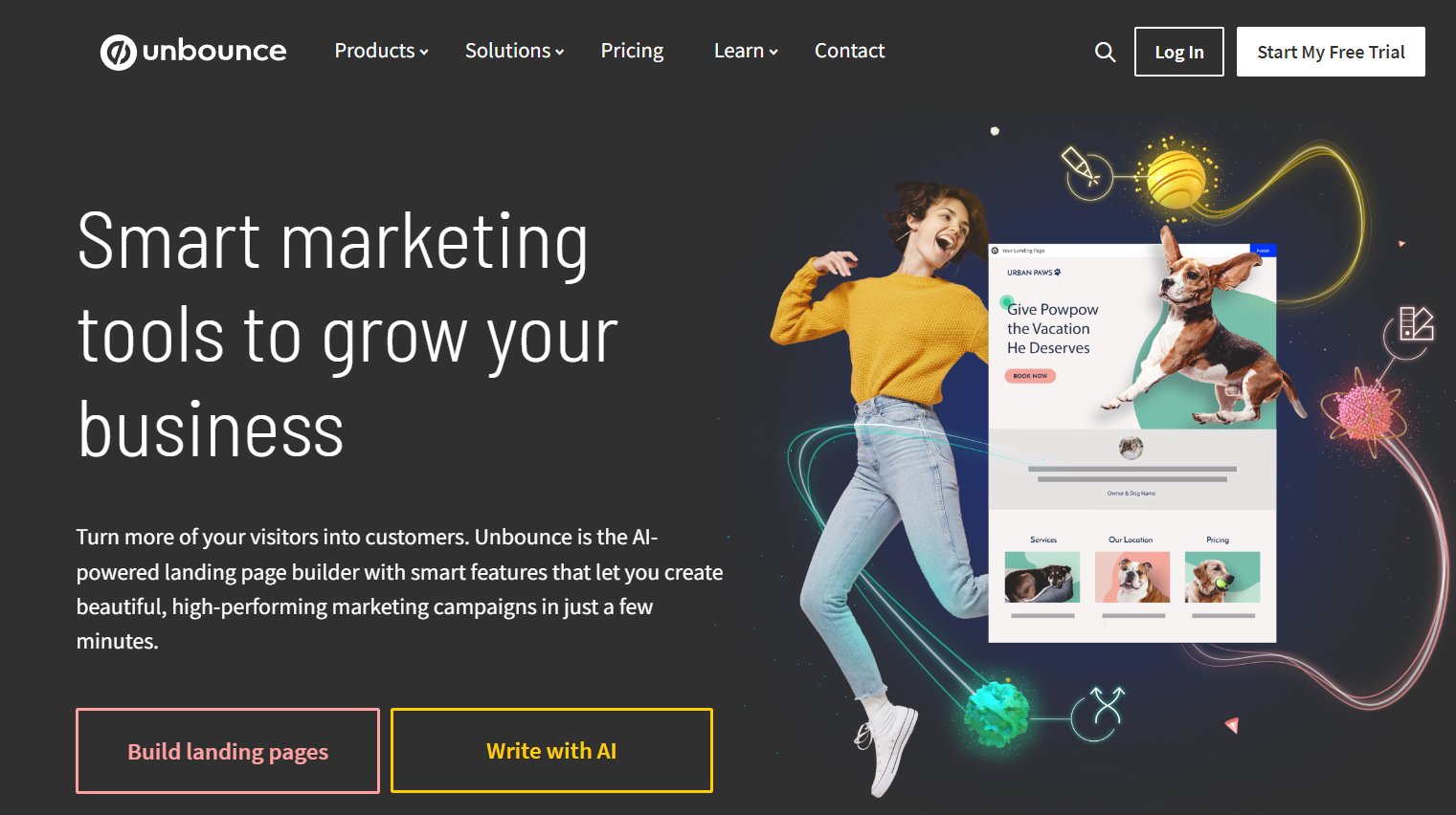 Unbounce is a great marketing tool for businesses.