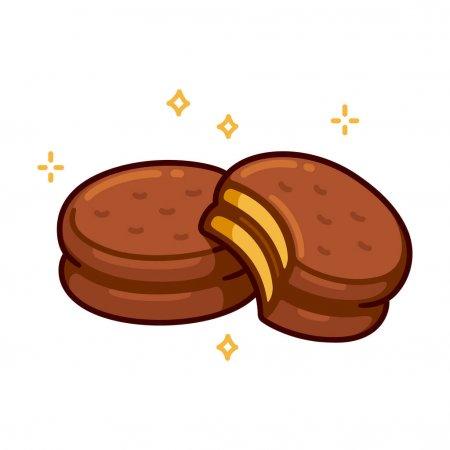 Alfajor de Imágenes Vectoriales, Ilustraciones Libres de Regalías de Alfajor  de | Depositphotos®