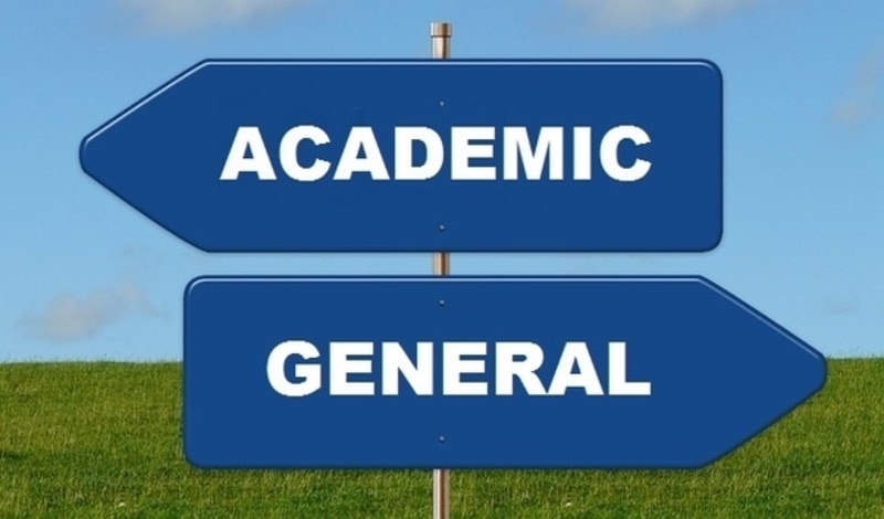 sự khác nhau giữa ielts academic và general