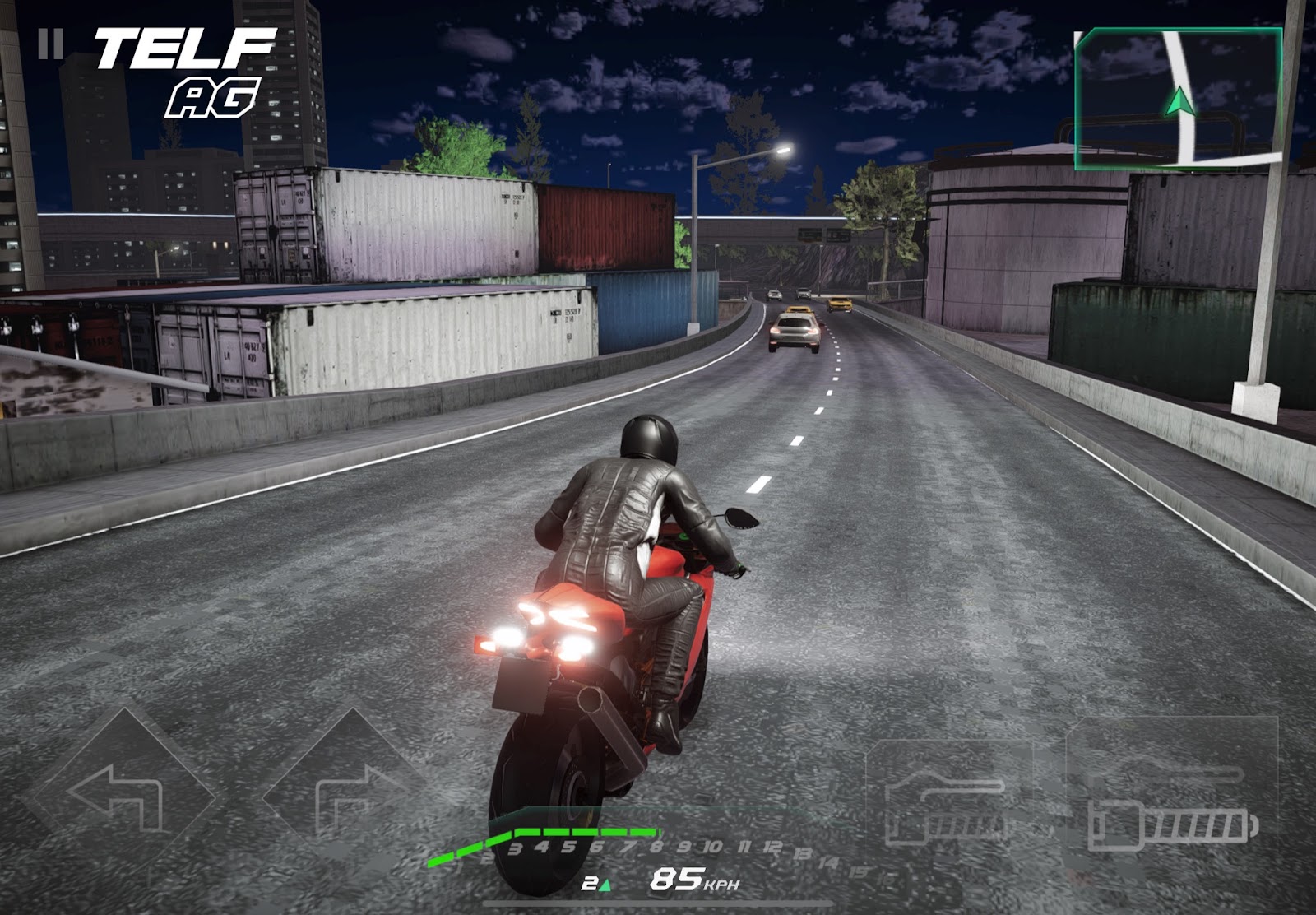 telf ag install original racing bike game on IOS