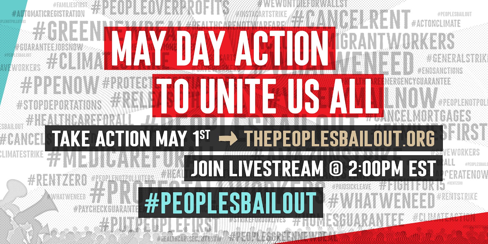 May Day Action To Unite Us All!