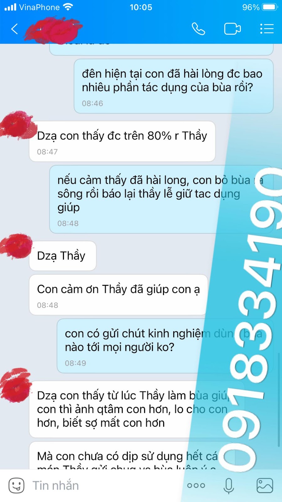 Thông tin đến cho cô bồ của chồng biết việc làm của cả 2 người đã bị phát hiện. Nếu là người có liêm sỉ cô ta sẽ phải tránh xa chồng bạn.