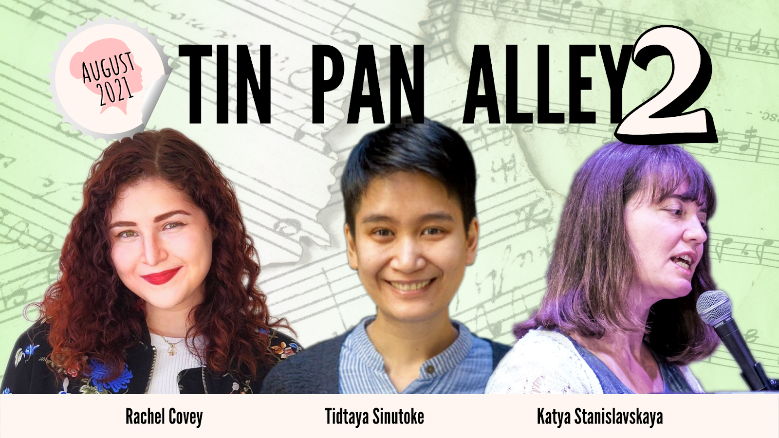 TIN PAN ALLEY 2 Concert Series Spotlights Women+ Writers 