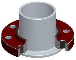 flanged joint with stub end