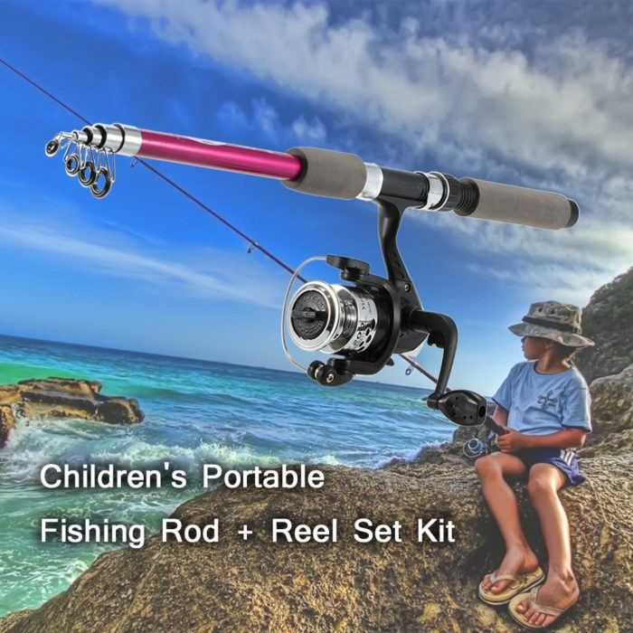 Kids Fishing Rod With Fishing Reel