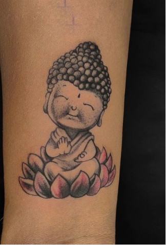 Blissful Buddha Tattoo