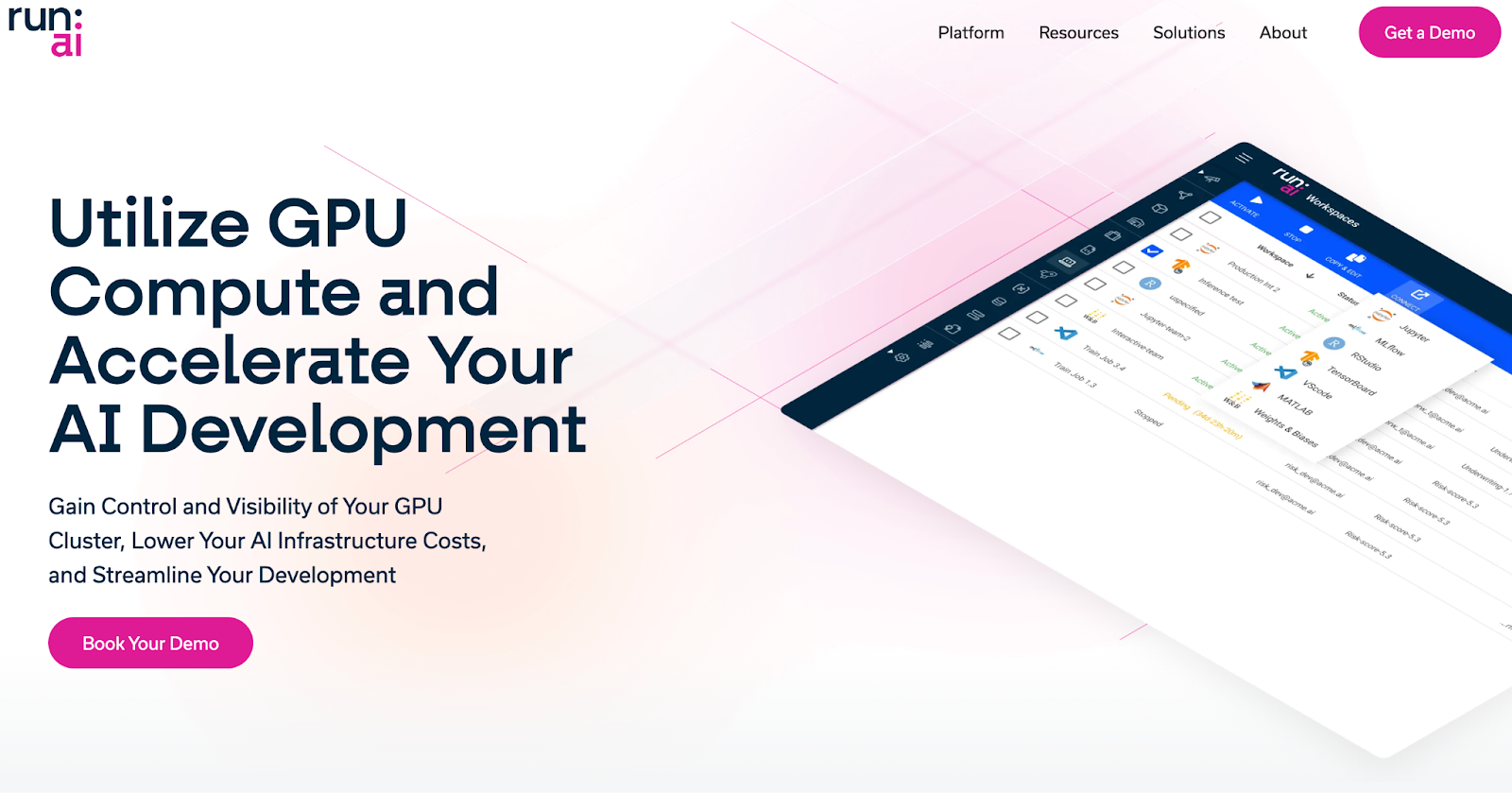 Run.ai platform