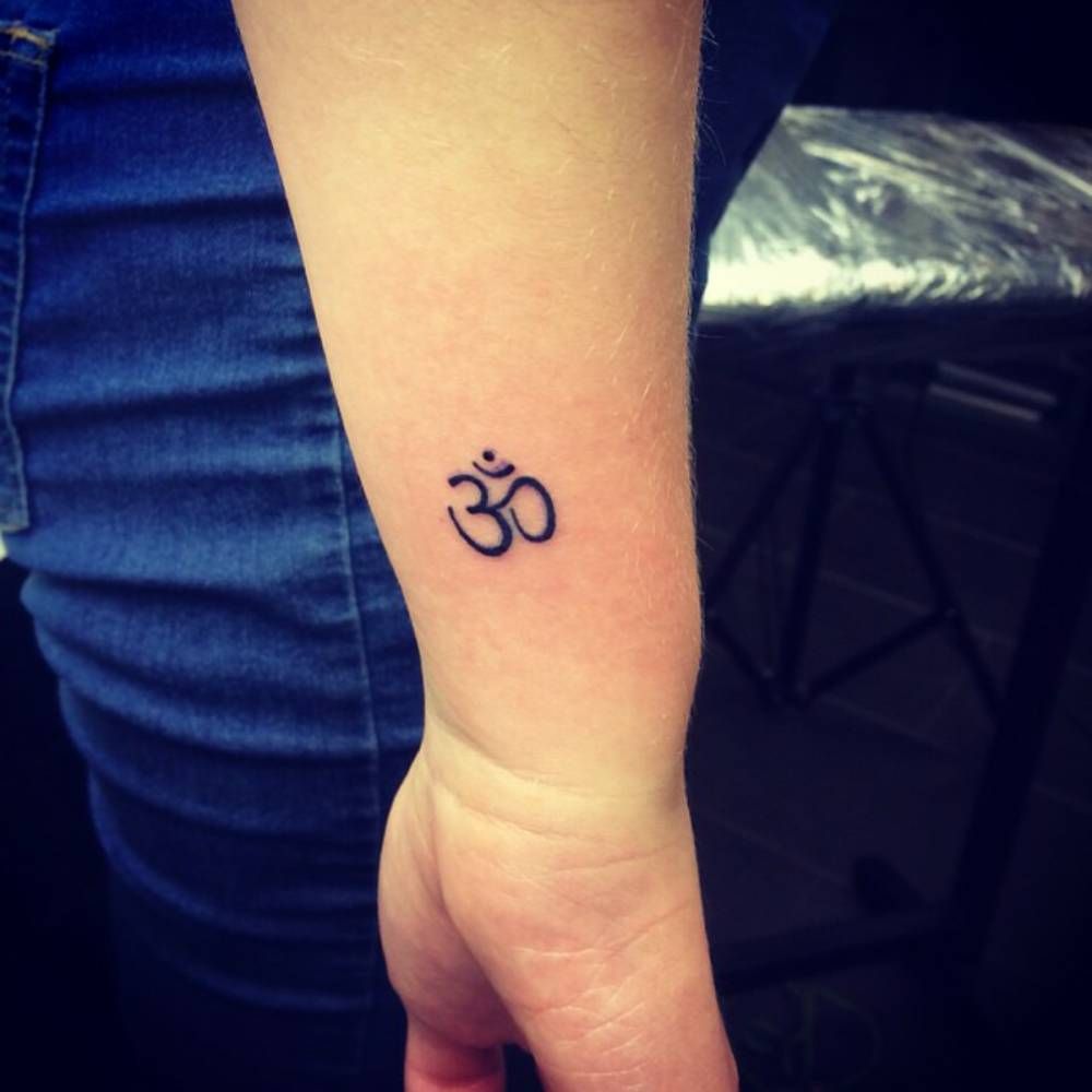 ลายสักโอม เล็กๆ2
