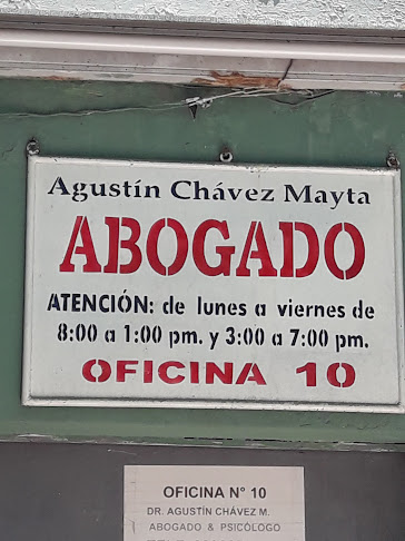 Abogado Agustín Chávez Mayta - Arequipa