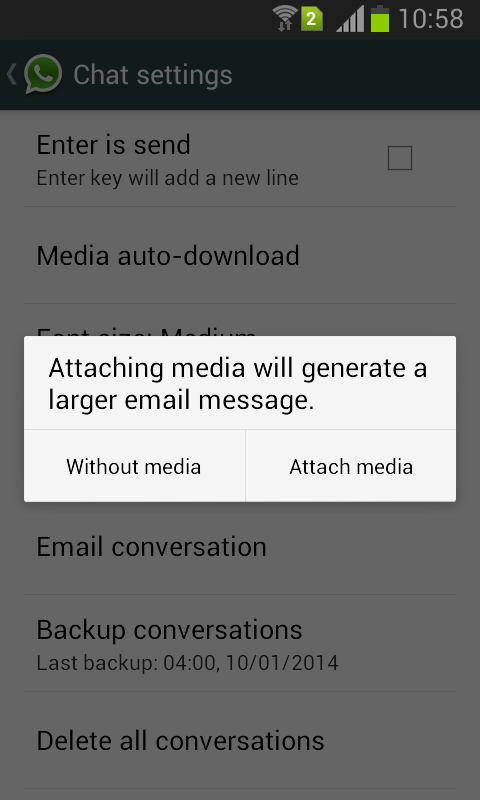 print whatsapp messages