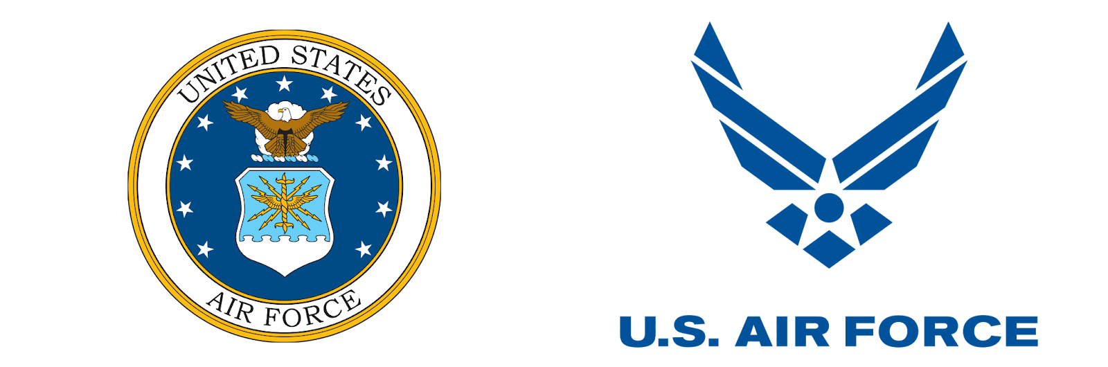 Air force emblem and logo. 
