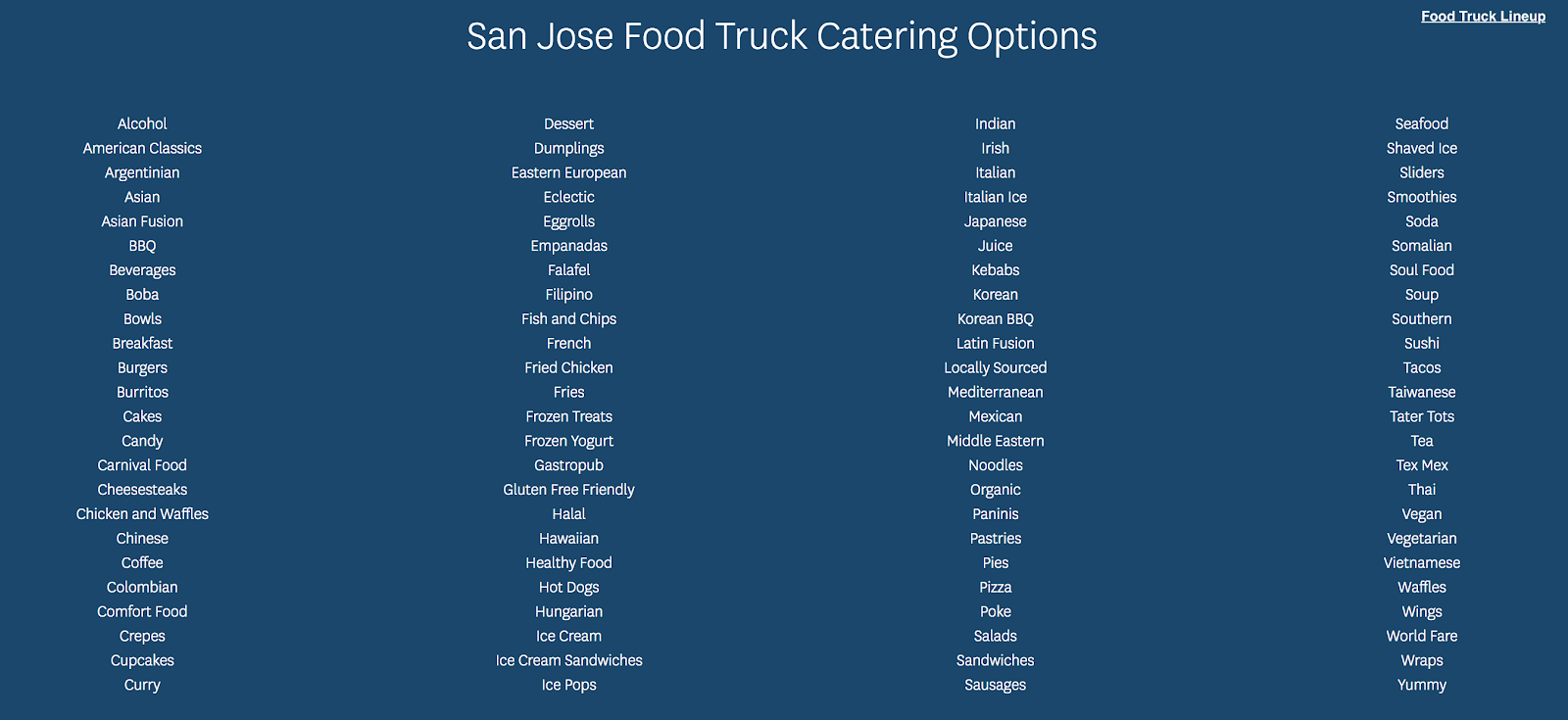 How to Choose a Food Truck Niche