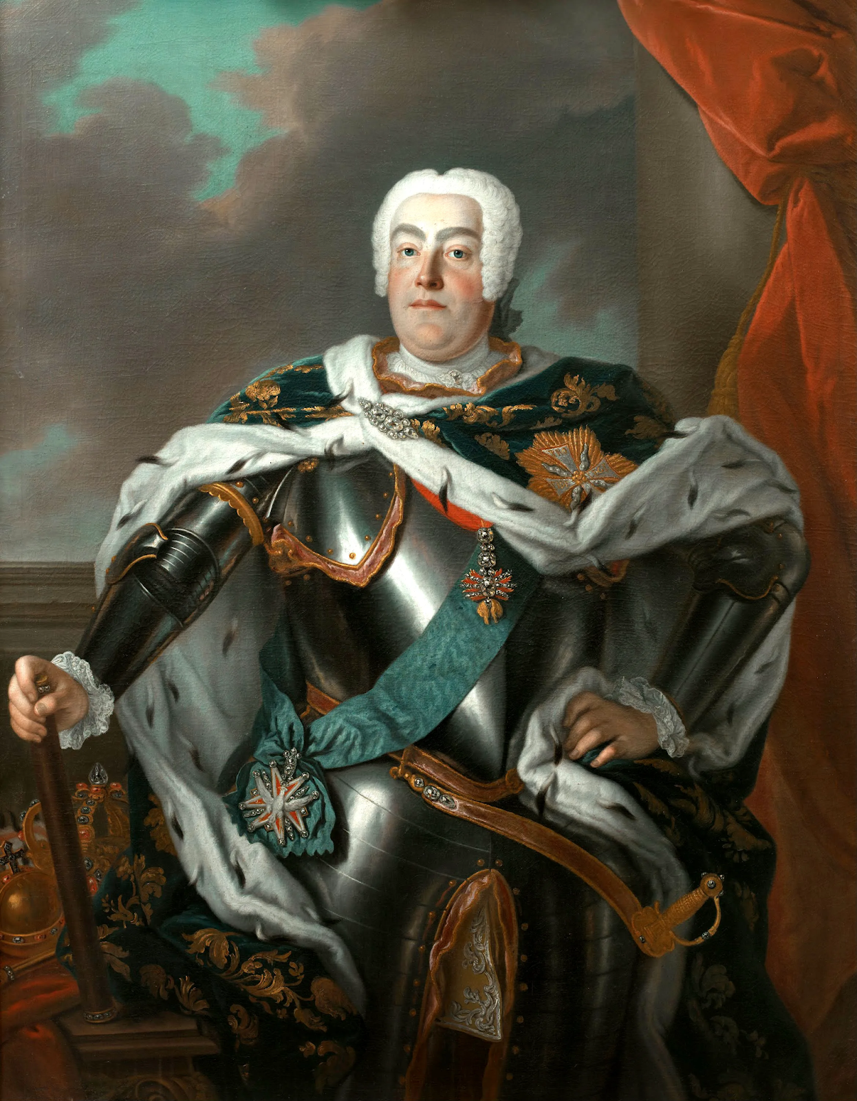 Рис. 4. Король Польши Фридрих Август II (Август III)