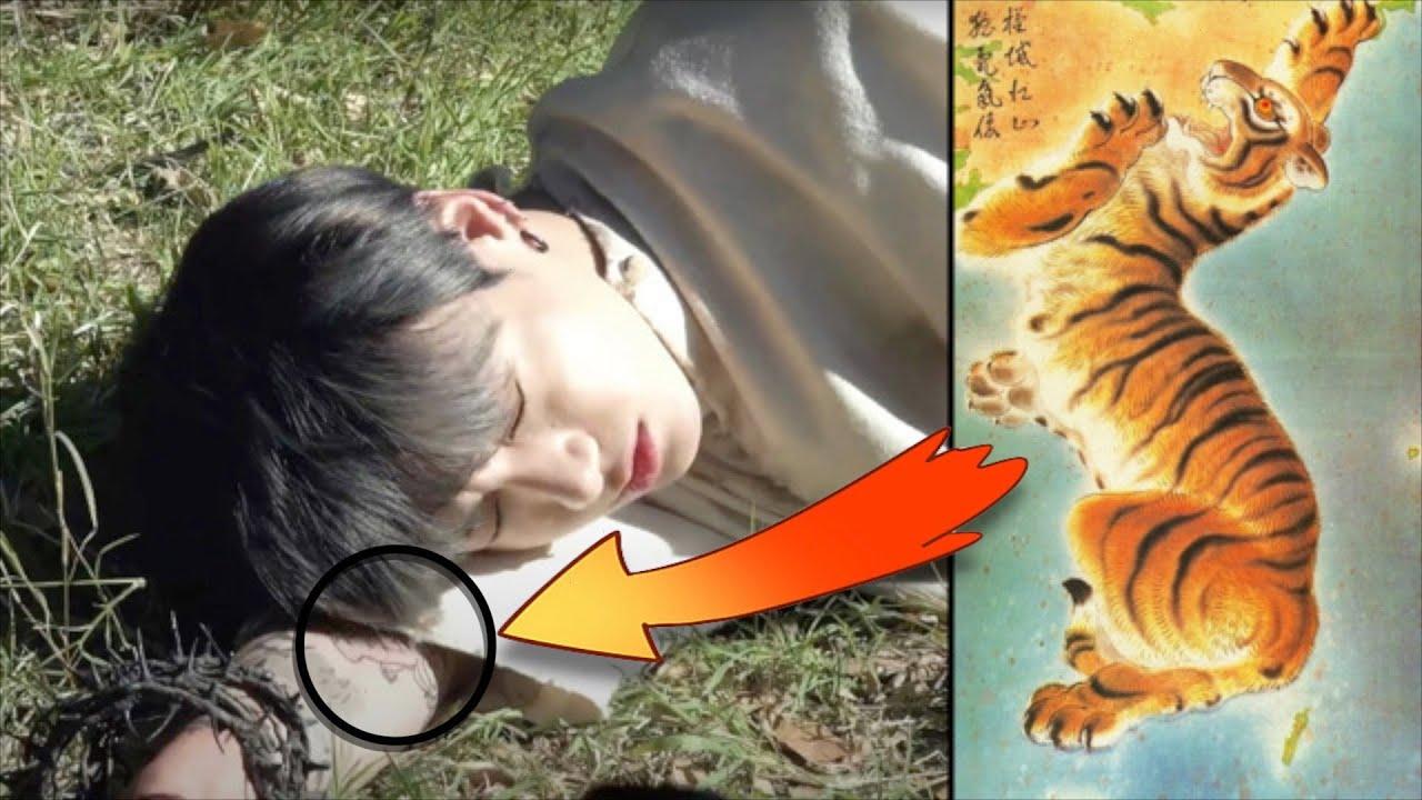 Jungkook's Tiger Tattoo! [Meaning Behind It] 🐯 - YouTube
