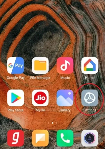 Step 1 of How to Remove Glance from Lock Screen in Redmi