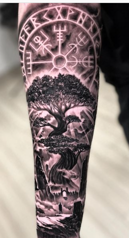 Norse Mythology Yggdrasil Tattoo