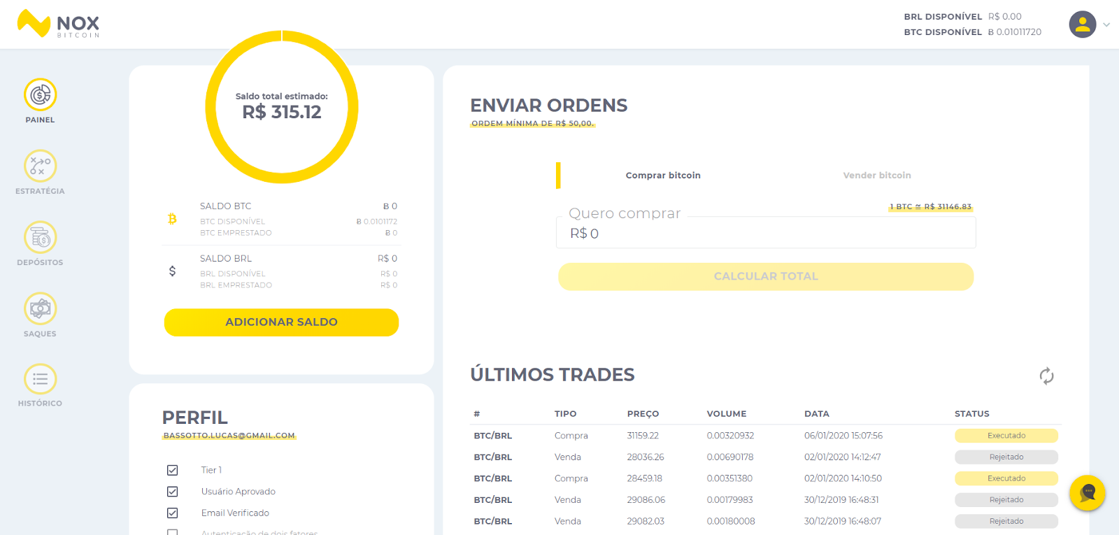 plataforma nox bitcoin