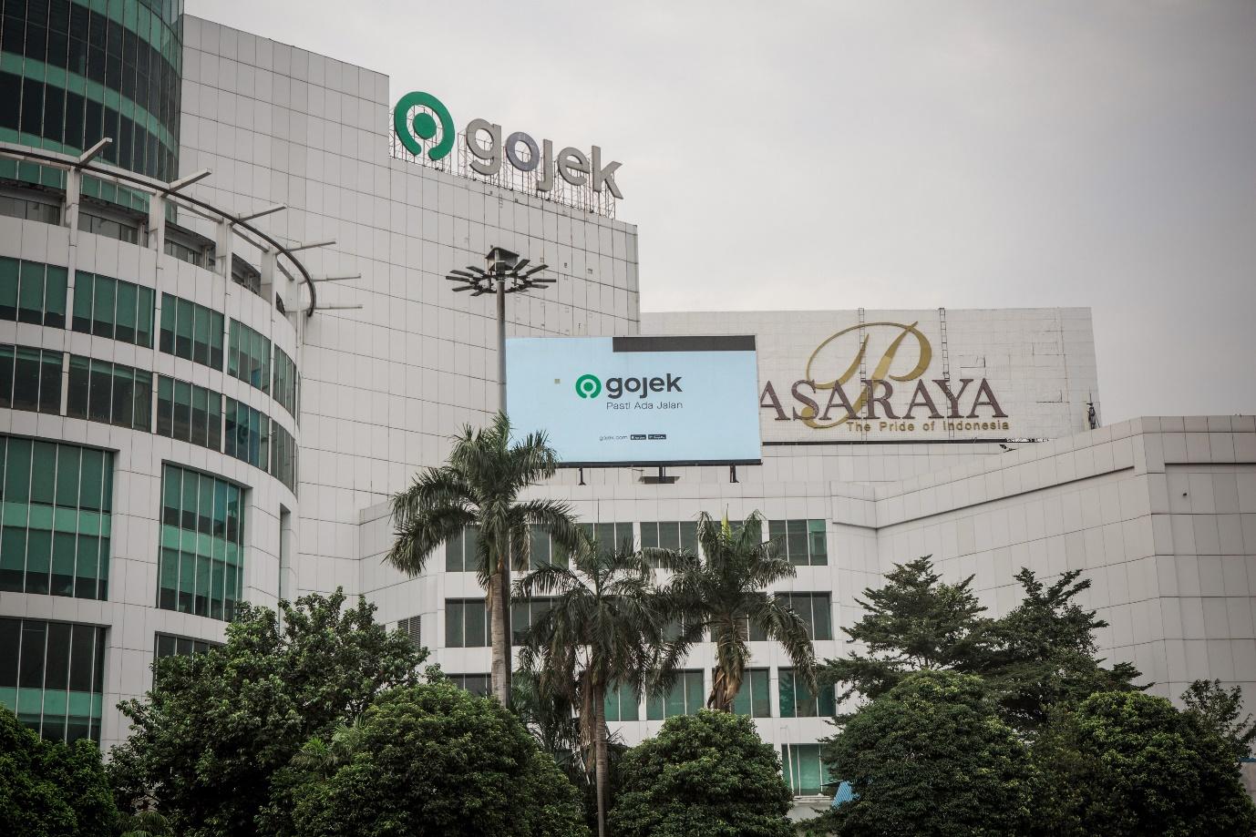 Gojek headquarters at Blok M, Jakarta, Indonesia.