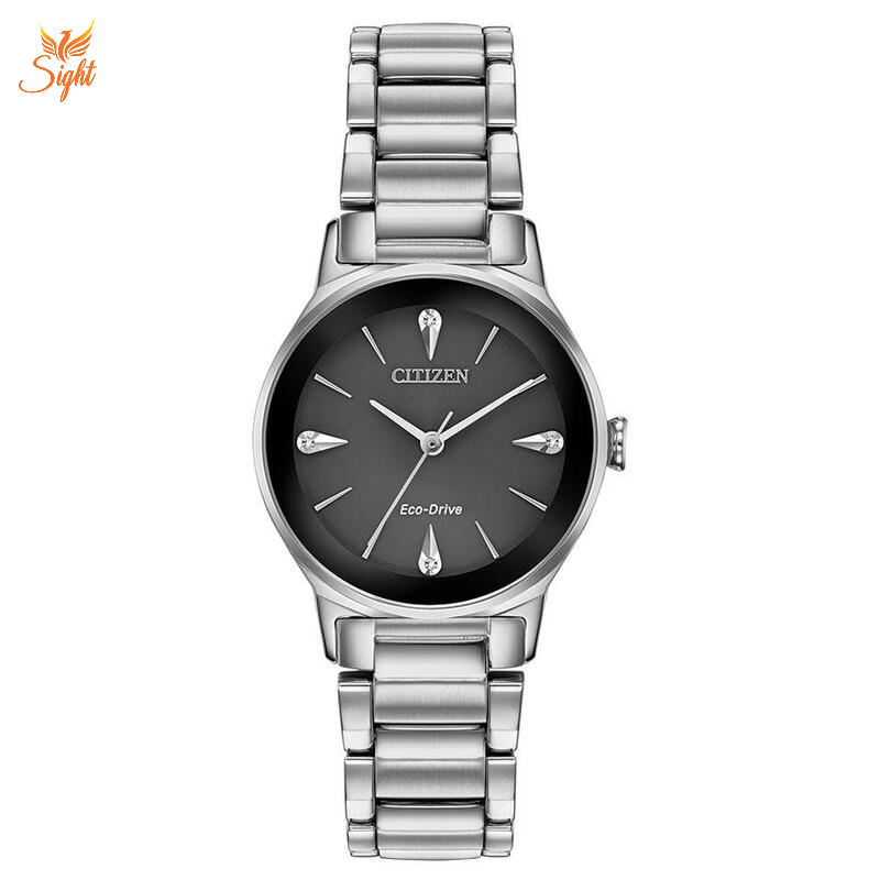 Eco-Drive EM0730-57E Citizen kính cứng