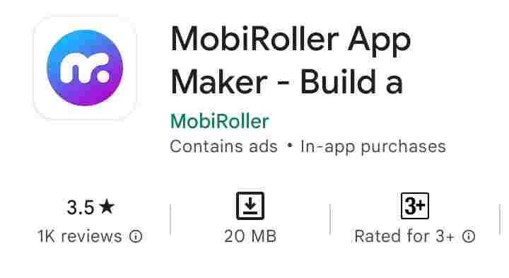 MobiRoller App Maker