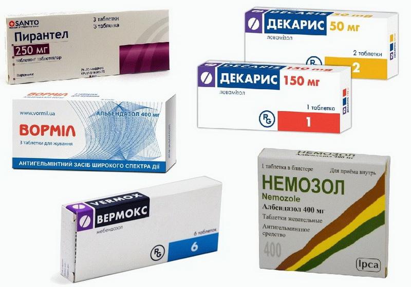 лекарственные средства от глистов
