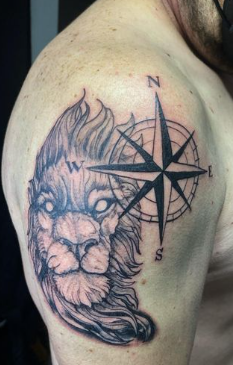 The Lion With Compass 