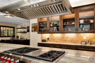 luxury kitchen remodel with island and glass front cabinets interior design ideas 2025 custom built