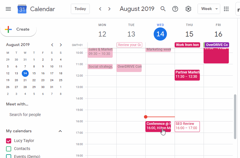 Change the owner of your Calendar Workspace Tips