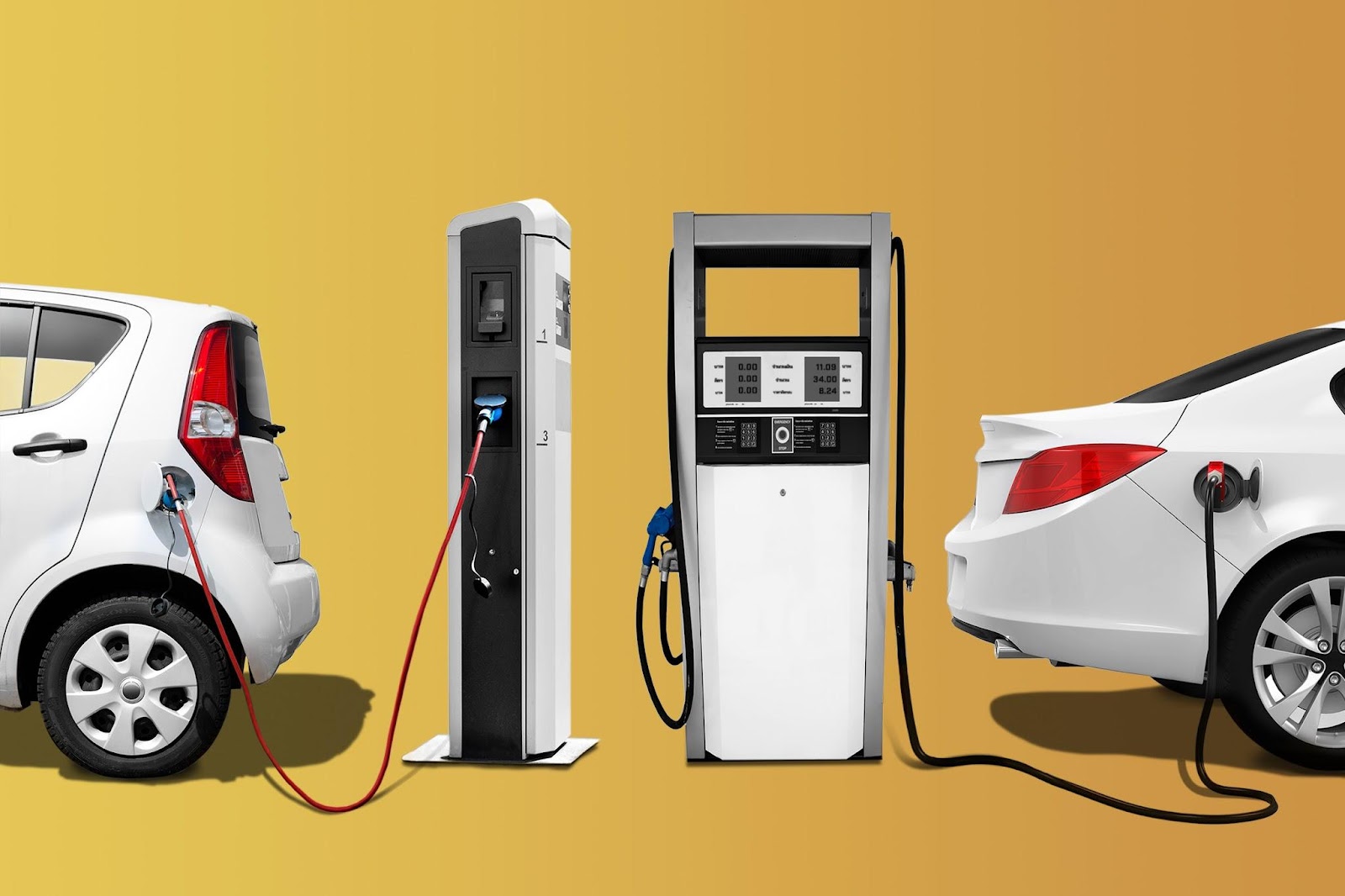 Cost of owning and operating an electric vehicle vs. gas vehicle.