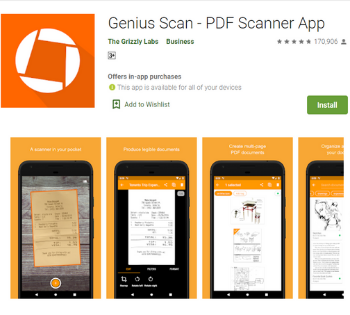 Aplikasi Scan Dokumen di HP - Genius Scan