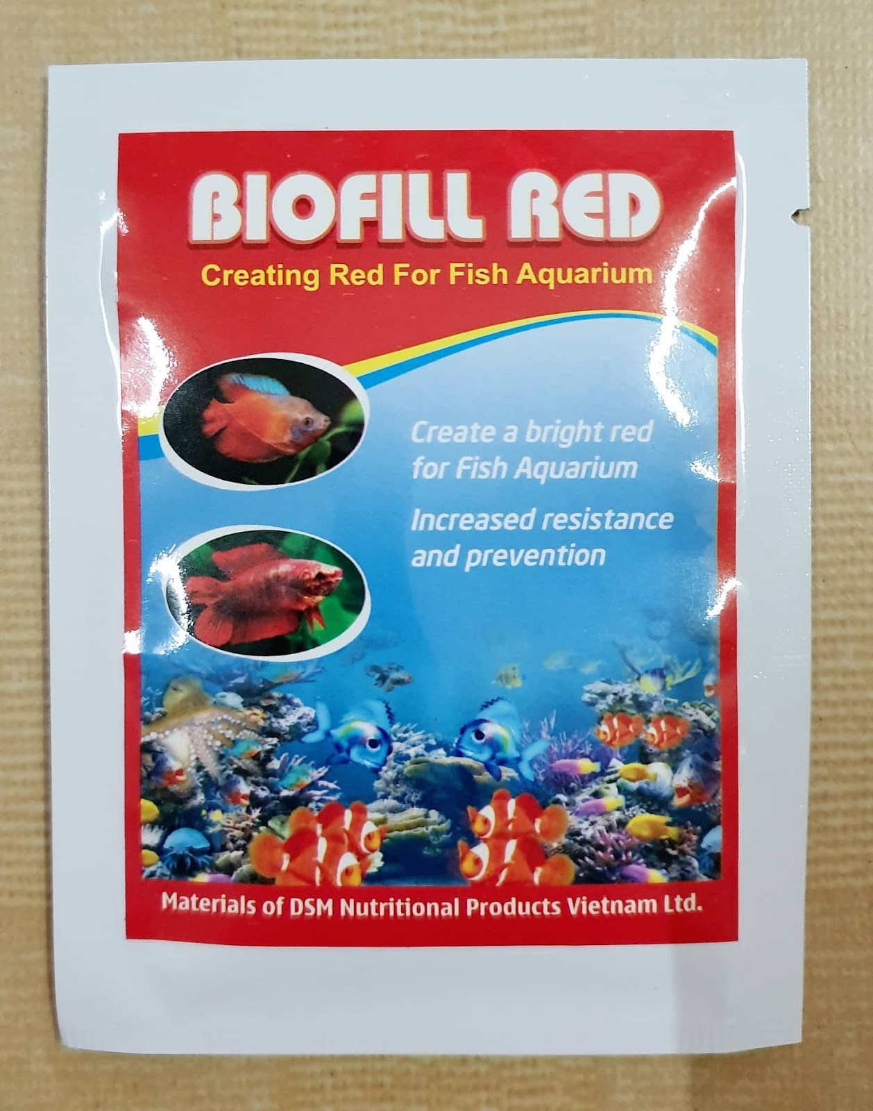 Thuốc tăng sắc tố đỏ cho cá cảnh Biofill Red
