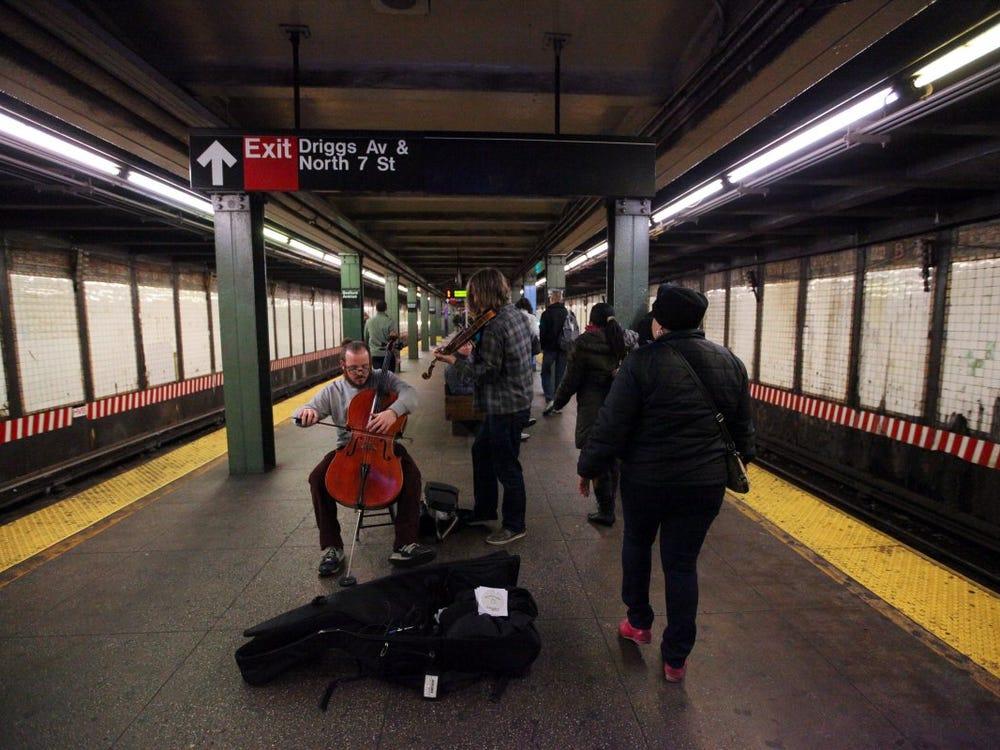 What It's Like to Play Music in New York's Subways for Cash