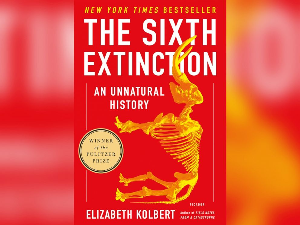 PHOTO: The cover of The Sixth Extinction: An Unnatural History, by Elizabeth Kolbert. 