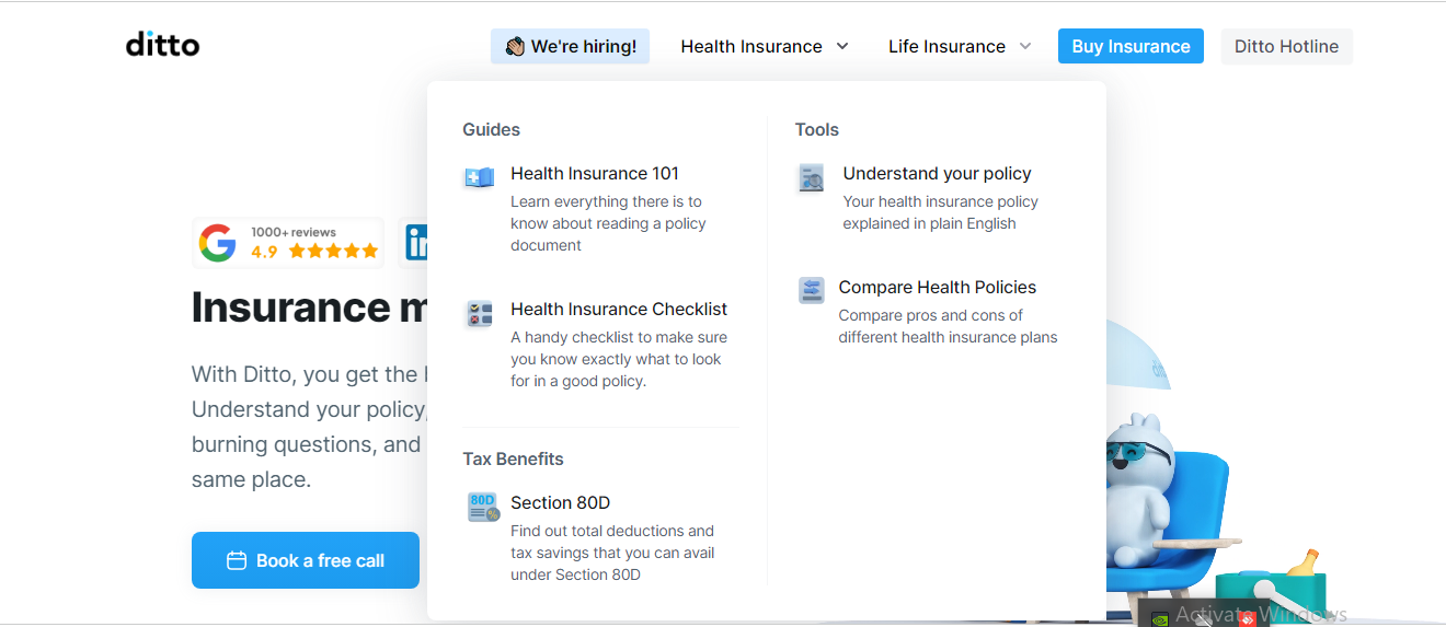 Ditto Health Insurance
