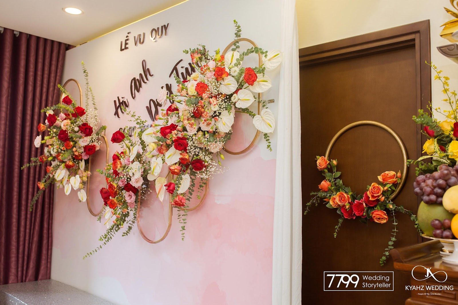 45 mẫu backdrop phông cưới hỏi đẹp nhất