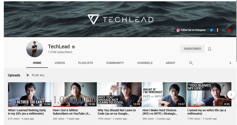 The Tech Lead Youtube